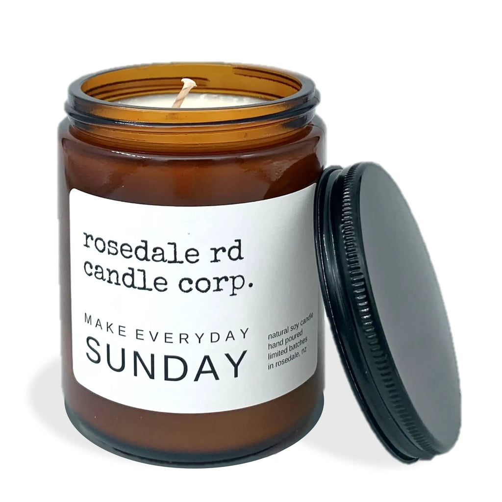 Rosedale Rd Candle Corp Natural Soy Candle - Make Everyday Sunday