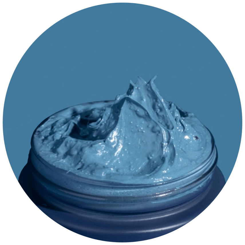 Zeke Skincare Blue Detox Clay Mask