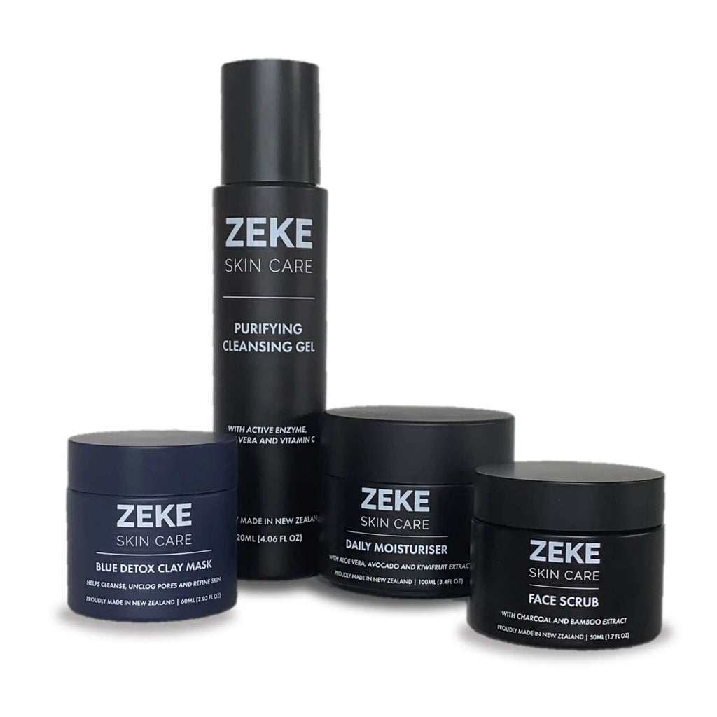 Zeke Clean Skin Bundle with FREE Toiletry Bag