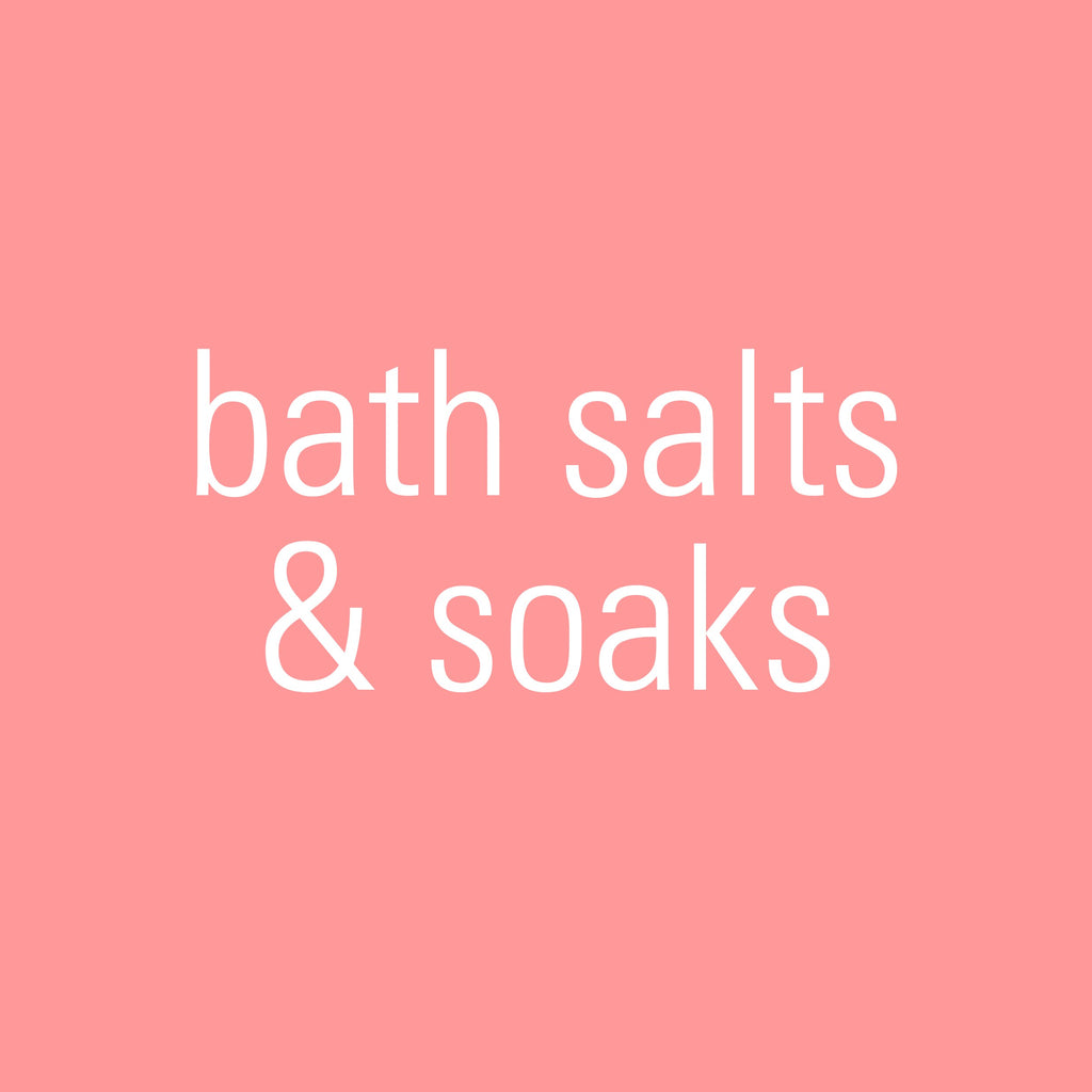 Bath Salts and Soaks at Devoted to Pretty