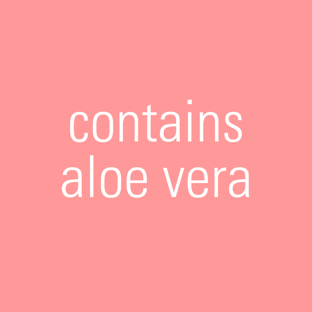contains aloe vera