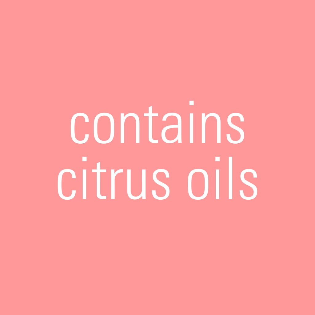 contains citrus oils