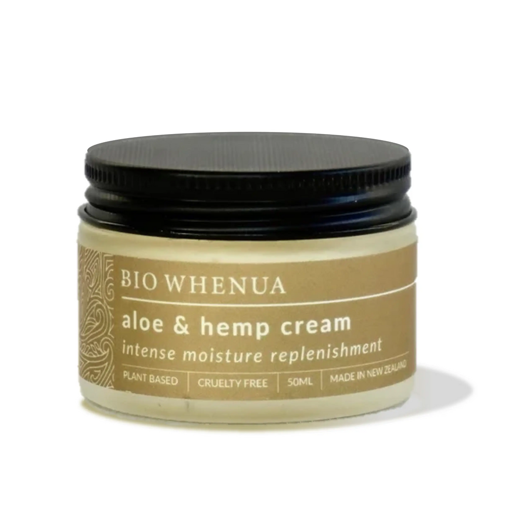 Bio Whenua Aloe & Hemp Intense Moisture Replenishment Face Cream