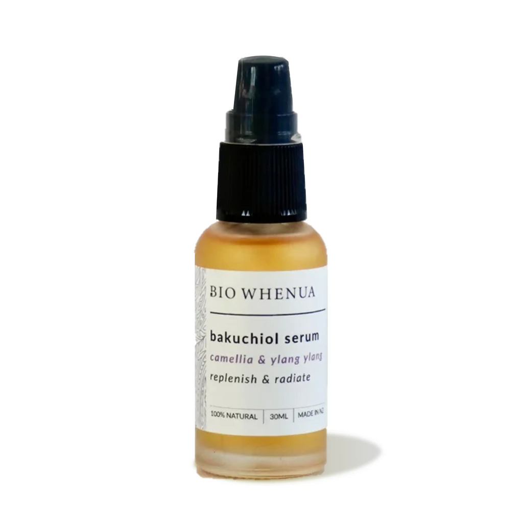 Bio Whenua Camellia & Ylang Ylang Bakuchiol Replenish & Radiate Serum
