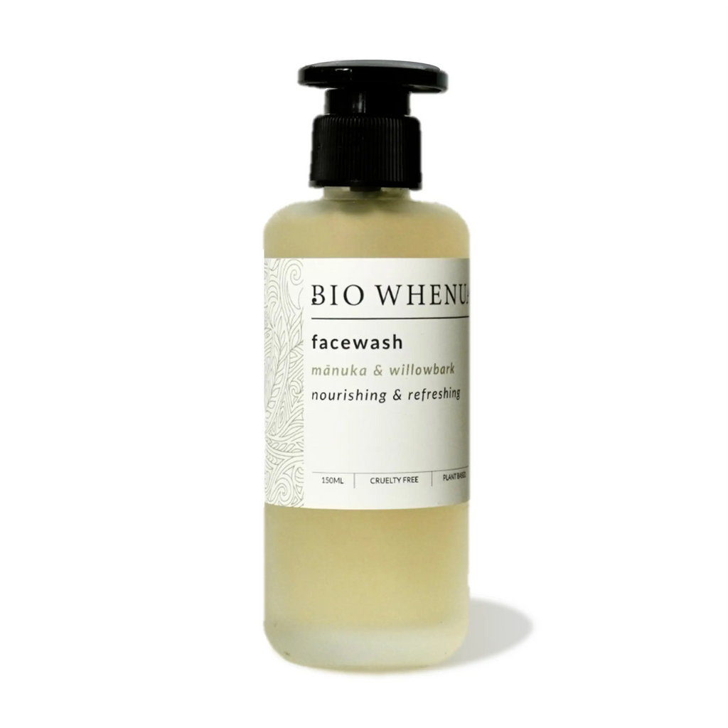 Bio Whenua Manuka & Willowbark Nourishing and Refreshing Facewash