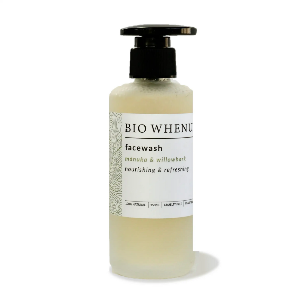 Bio Whenua Manuka & Willowbark Nourishing & Refreshing Facewash