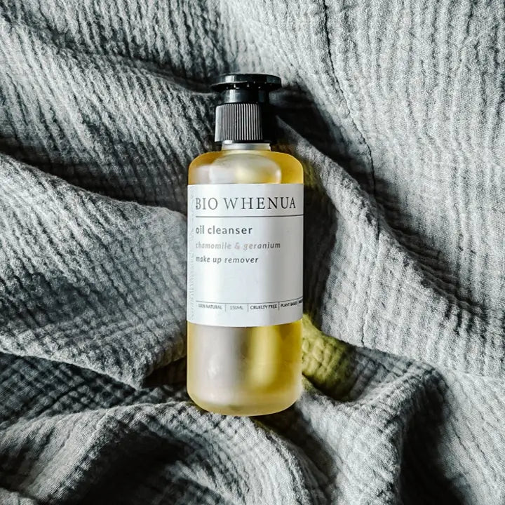 Bio Whenua Chamomile & Geranium Oil Cleanser and Make Up Remover