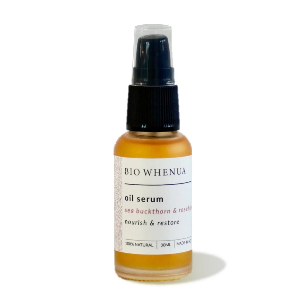 Bio Whenua Sea Buckthorn & Rosehip Nourish & Restore Oil Serum