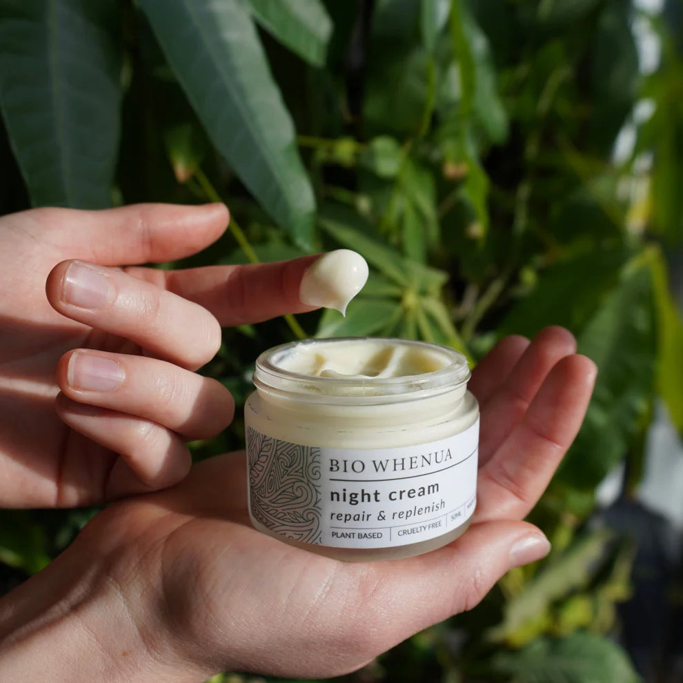 Bio Whenua Repair & Replenish Night Cream texture