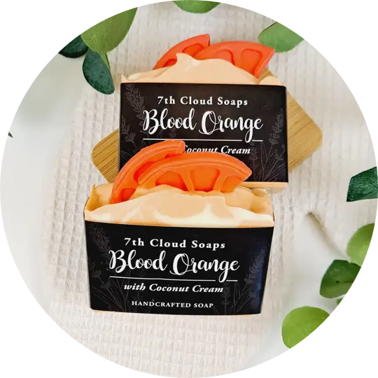 7th Cloud Blood Orange Artisan Soap