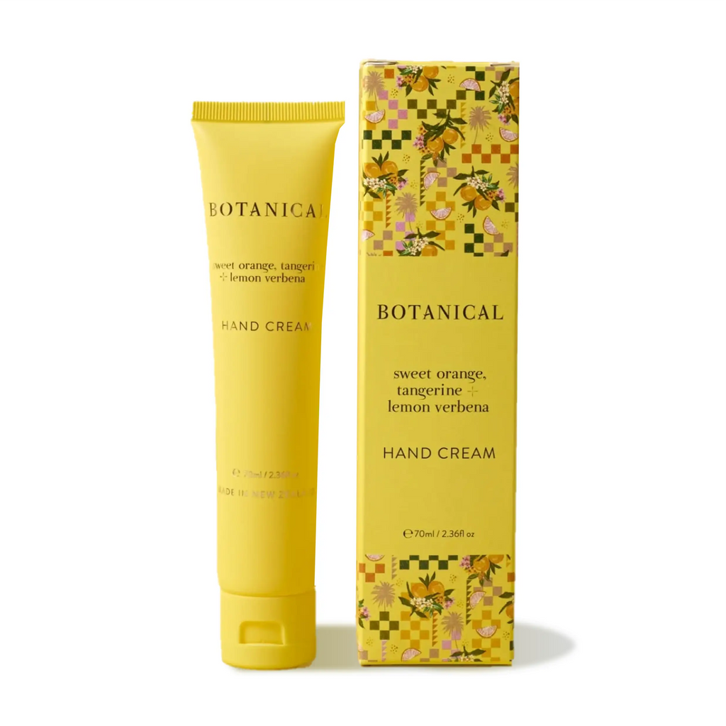 Botanical Sweet Orange, Tangerine + Lemon Verbena Hand Cream