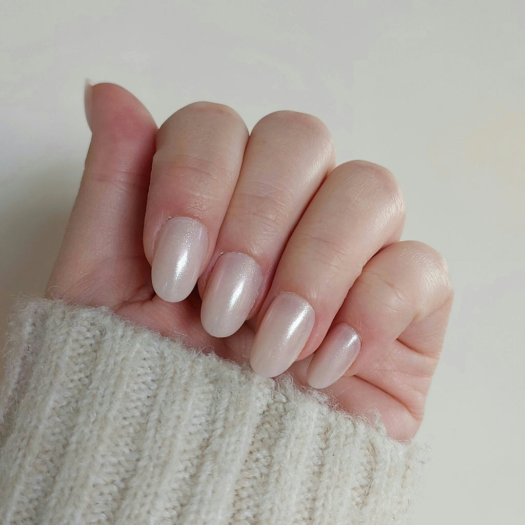 Glamor Tips Classic Shimmer Gel Press on Nails