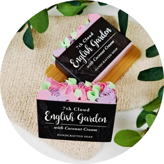 7th Cloud English Garden Artisan Soap