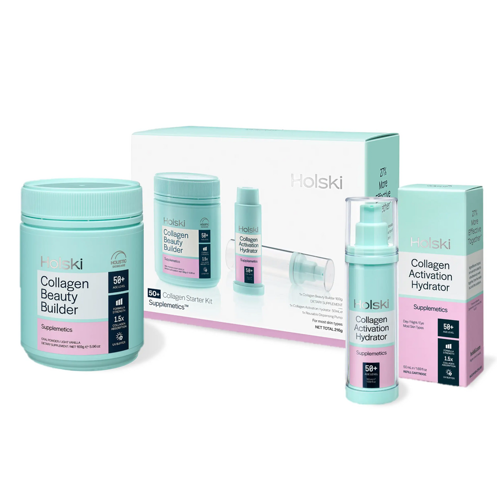 Holski 50+ (Age Level) Collagen Starter Kit Unboxed