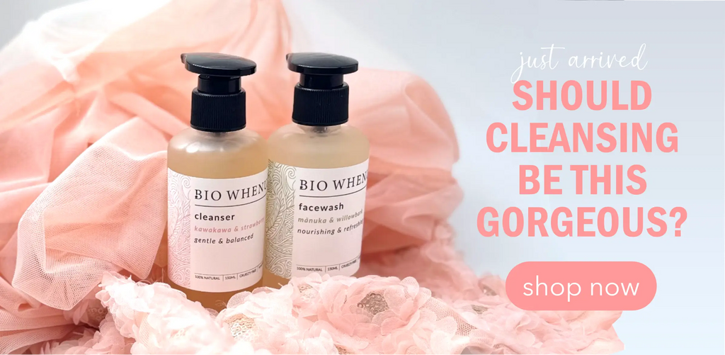 Should cleansing be this gorgeous? New Bio Whenua Cleansers