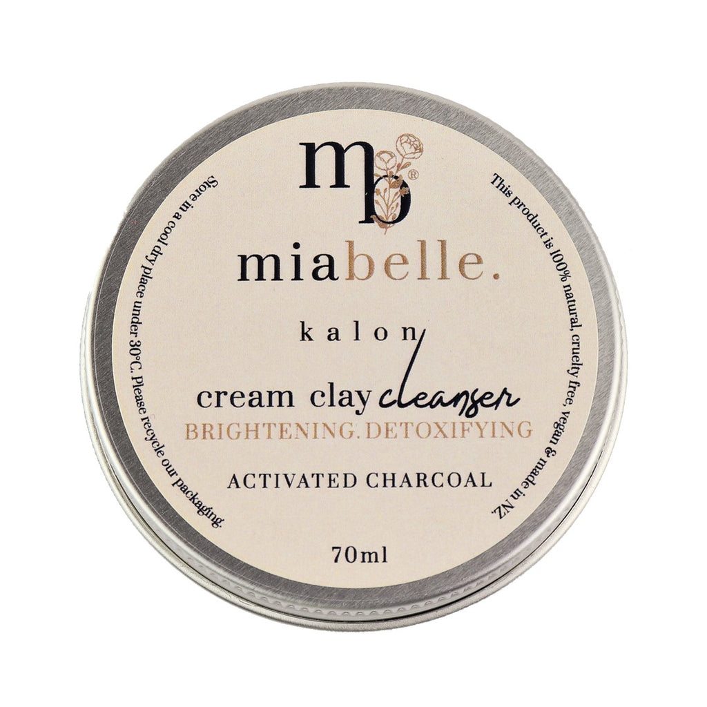 Mia Belle Activated Charcoal Cream Face Cleanser