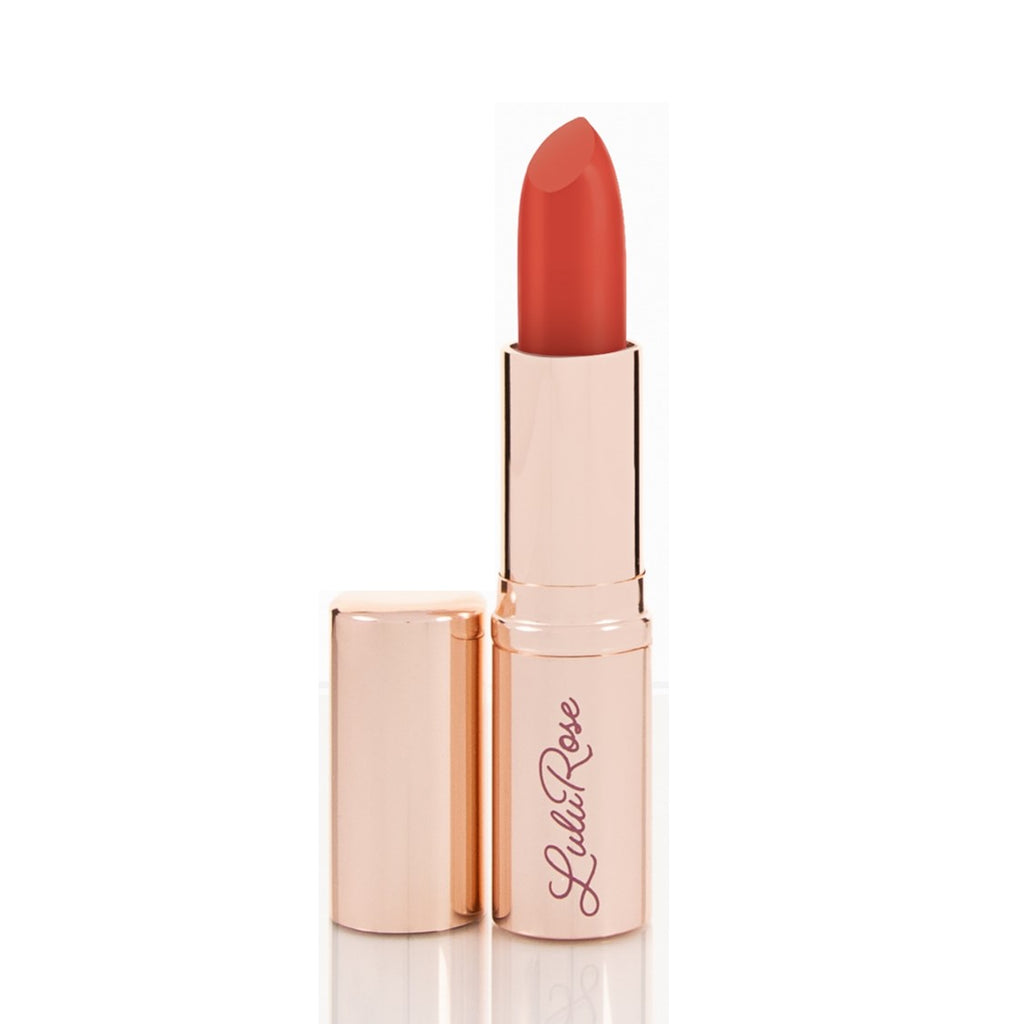 LuluRose Cosmetics Peitho Burnt Orange Lipstick