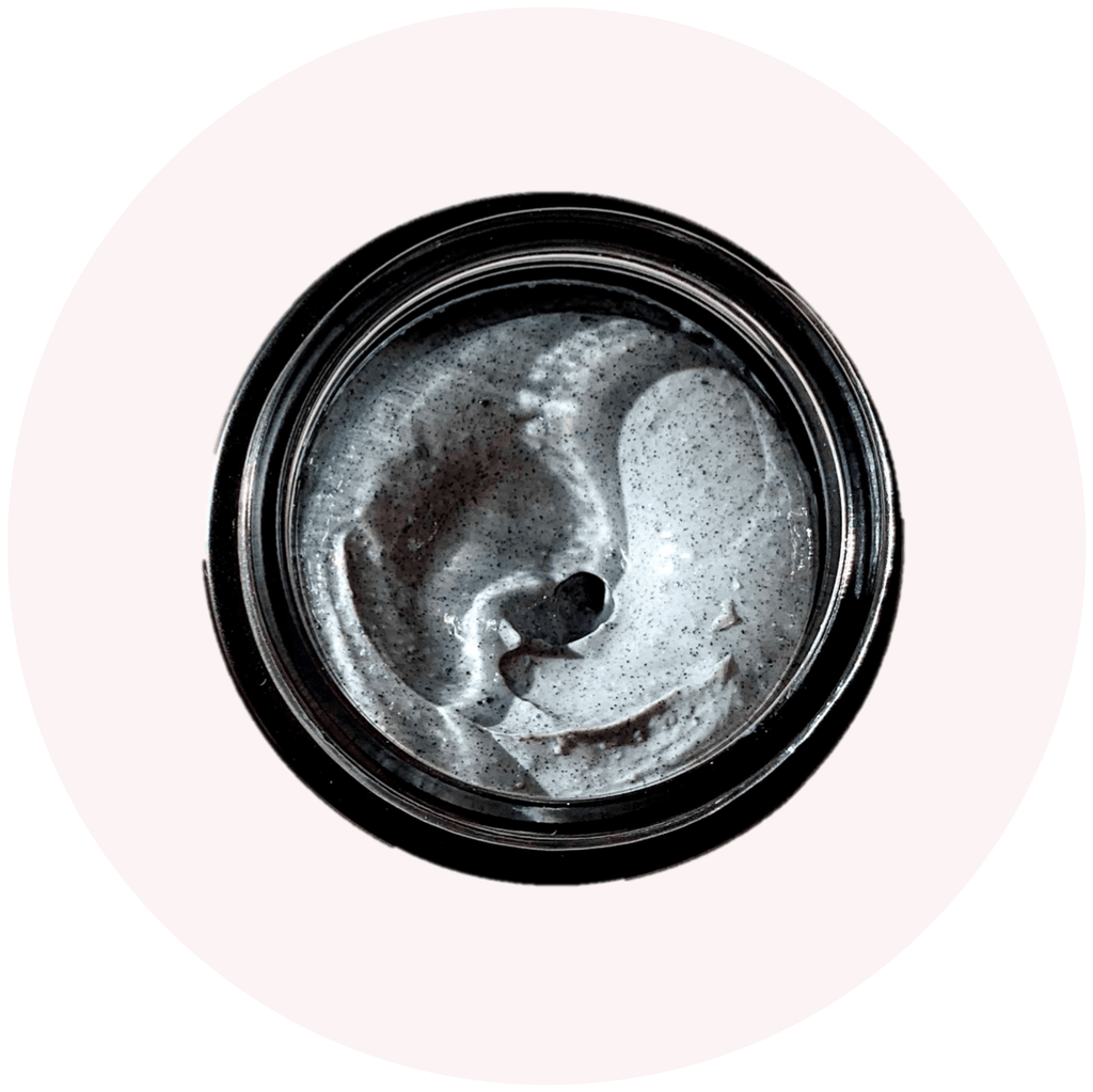 Zeke Charcoal & Bamboo Extract Face Scrub Texture